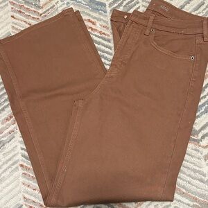 Old Navy Women's Tan Straight Jeans